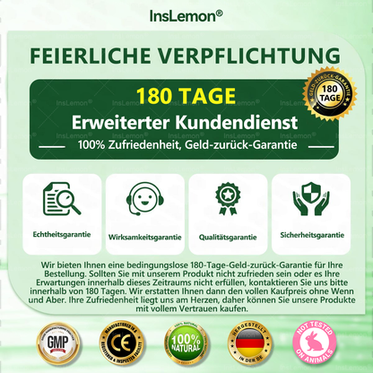 🎁 𝐈𝐧𝐬𝐋𝐞𝐦𝐨𝐧® Nur noch 5 Boxen übrig! Sichern Sie sich zusätzlich 50 % Rabatt! Zögern Sie nicht: Wenn Sie jetzt nicht handeln, haben Sie erst nächstes Jahr wieder die Gelegenheit!